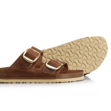 Klapki Birkenstock Big Buckley Cognac 36