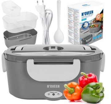 ELEKTRYCZNY LUNCH BOX POJEMNIK TERMOS PODGRZEWACZ OBIADOWY N'OVEEN LB340