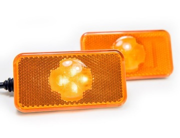 VOLVO FH БОКОВОЙ ГАБАРИТНЫЙ ФОНАР СВЕТОДИОДНЫЙ БОКОВОЙ x 2 HQ