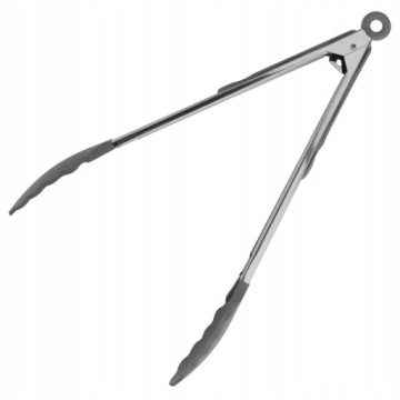 Силиконовые кухонные щипцы для гриля, 30 см.