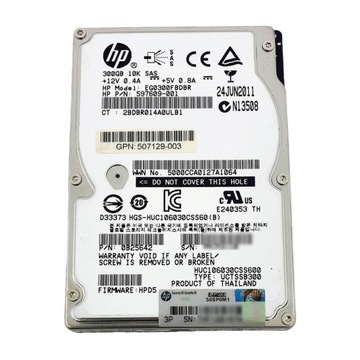 Dysk HP EG0450xxxxx 450 GB 2,5