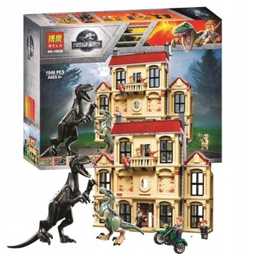 Klocki Jurrasic World Atak indoraptora