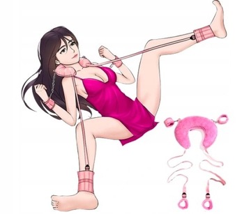 BIELIZNA EROTYCZNA UPRZĄŻ PASKI HARNESS STANIK SEX