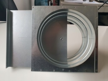 ЗАДВИЖКА ГИЛЬОТИННАЯ ЦИНКОВАЯ SPIRO 125 ТРУБА