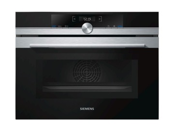 Piekarnik z funkcją mikrofal Siemens CM633GBS1