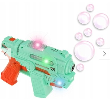 Pistolet do Baniek Mydlanych Bańki Płyn Dźwięk Z