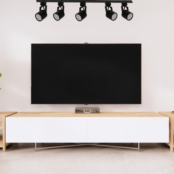 ZESTAW SZYNOPRZEWÓD 0,9 m + 2X REFLEKTOR CZARNY