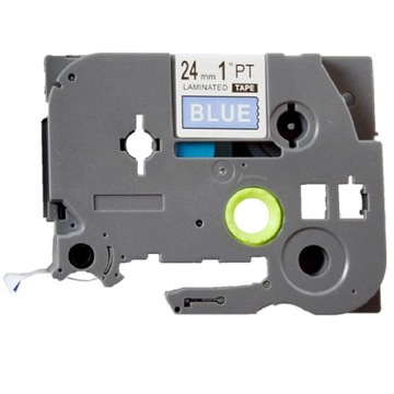 TAŚMA DO BROTHER TZ-555 24MM 8M NIEBIESKA TZe-555