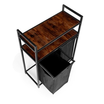 ОТДЕЛИТЕЛЬНАЯ КОРЗИНА ДЛЯ БЕЛЬЯ КОРЗИНЫ 2 ПОЛКИ СТАЛЬНАЯ КОНСТРУКЦИЯ ЛОФТА