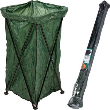 СКЛАДНАЯ САДОВАЯ КОРЗИНА-КОНТЕЙНЕР ДЛЯ ЛИСТЬЕВ ТРАВЫ