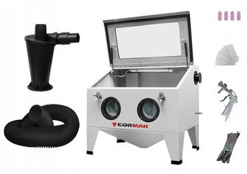 PIASKARKA KABINOWA 190L GÓRNE OTWARCIE + GRATISY + SEPARATOR + WĄŻ