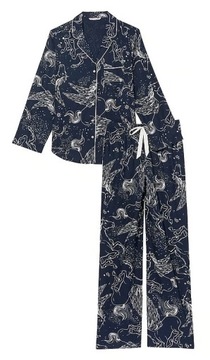 Długa piżama flanelowa Victoria's Secret wzór Pegasus M (L) regular