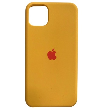Etui Apple Silicone Case iPhone 11ProMax Musztarda