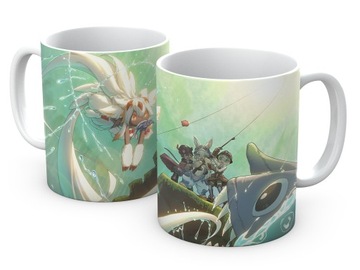 KUBEK Anime manga 330ml Made in Abyss + imię napis