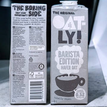 Oatly Barista Овсяный напиток 1 л барное молоко