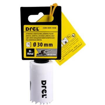 БИМЕТАЛЛИЧЕСКАЯ КОРОНКА ДЛЯ ДЕРЕВА И МЕТАЛЛА 30 мм