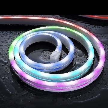 УМНЫЕ СВЕТОДИОДНЫЕ ЛЕНТЫ НЕОНОВЫЕ ЛАМПЕРЫ RGBIC ОГНИ DIY 10W5V
