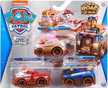 PSI PATROL AUTKA METALOWE CHASE MARSHALL SKYE