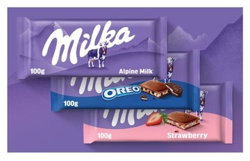 Milka czekolada mleczna z alpejskiego mleka Bubbly Milk & White 95