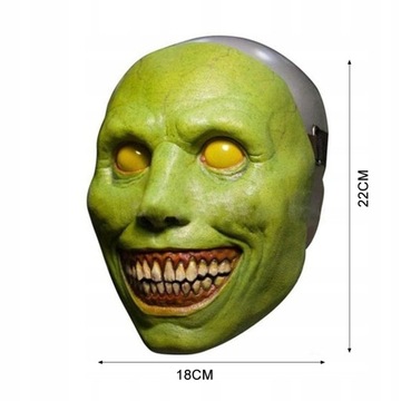 Жуткая МАСКА Улыбающийся Белоглазый Злой C