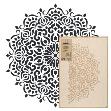 SZABLON MALARSKI wielokrotny /śr. 89cm / MANDALA 3