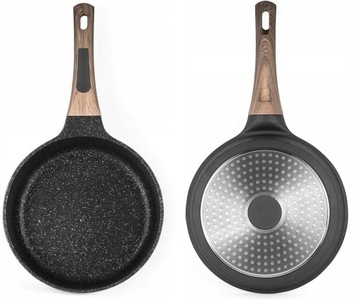 НАБОР ГОРШКОВ ИЗ МРАМОРА STARKE PRO С РЕСНЕНИЕМ, 8 ПРЕДМЕТОВ