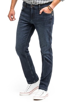 Męskie spodnie jeansowe proste Wrangler GREENSBORO W32 L32