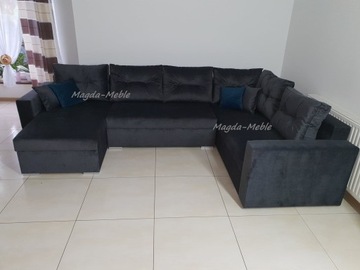 NAROŻNIK Milan U Kanapa Sofa Bonell Automat NOWOŚĆ