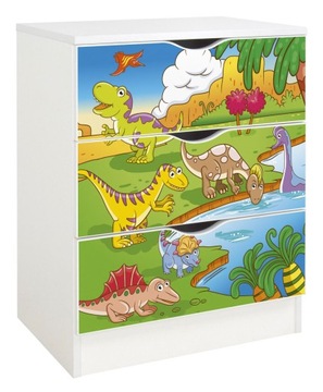 Komoda z 3 szufladami, 60x42x78 cm Dinusie Dino