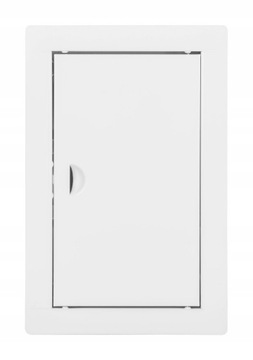 DRZWICZKI REWIZYJNE METALOWE BIAŁE ZATRZASK 15x25