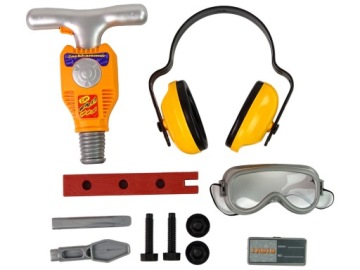 Набір narzędzia молот пневматичний окуляри Lean Toys 380x350 мм