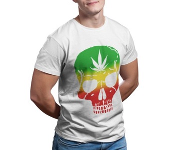 Koszulka T-shirt Męska - Bob Marley- M