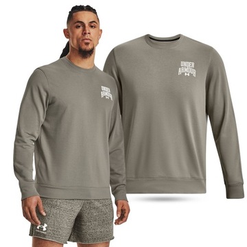 BLUZA MĘSKA UNDER ARMOUR DRESOWA SPORTOWA BAWEŁNA 1379764