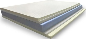 ПЕННЫЙ МАТРАС С ВИСКО+ЛАТЕКСОМ 180x220x27