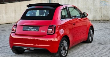Fiat 500 II Cabrio Electric 37 kW 118KM 2022 Fiat 500 FIAT 500E RED elektryk CABRIO wyjatkowy, zdjęcie 16