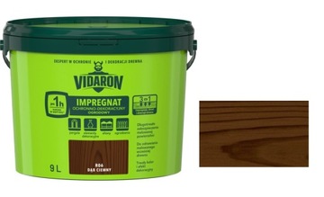 VIDARON IMPREGNAT OGRODOWY 9L - R06 DĄB CIEMNY