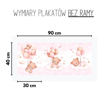 НАСТЕННЫЕ КАРТИНЫ ДЛЯ ДЕТСКОЙ КОМНАТЫ ДЛЯ ДЕВОЧЕК, ПОСТЕРЫ, МИШКИ ТЕДДИ