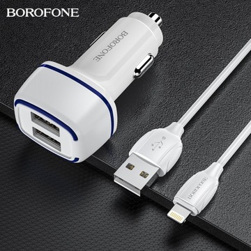 BZ14 2USB 2.4A Светодиодное зарядное устройство для iPhone 6 6s 7 Plus