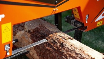 Trak Taśmowy elektryczny Wood-Mizer LX50 series piła taśmowa traczek kłód