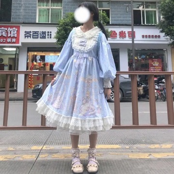 SUKIENKA LOLITA HARAJUKU JAPOŃSKA KAWAII UROCZA DZIEWCZĘCA NA PREZENT