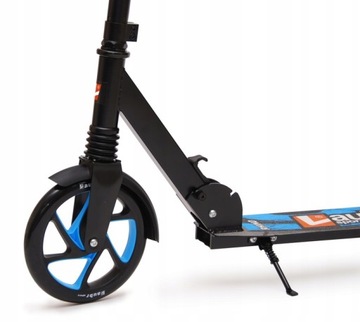 Самокат для ДЕТЕЙ - ВЗРОСЛЫХ, RHINO BLUE с амортизацией