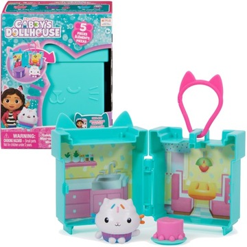 KOCI DOMEK GABI ŁASKOTEK MINIBOX POKÓJ + FIGURKA