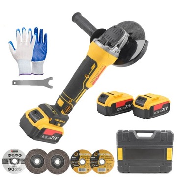 FLEX SZLIFIERKA KĄTOWA 125 MM AKUMULATOROWA MASZYNA 4 BIEGI DO CIĘCIA+2 AKU
