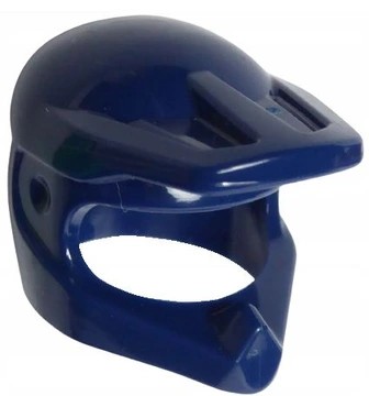 LEGO Kask do figurki wyczynowy Dark blue ciemny niebieski 35458 Nowy