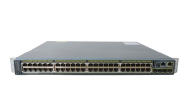 Cisco WS-C2960S-48LPS-L 48 port Stack IP Lan PoE+