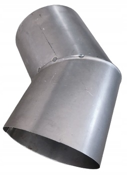 KOLANO dymne fi 120 mm kominowe piecowe 45°