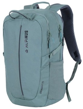 Plecak ALPINUS Grenoble 25L TURYSTYCZNY z miejscem NA LAPTOPA zielony