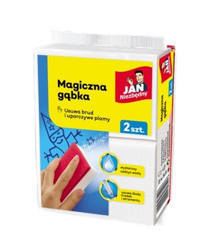 MAGICZNA GĄBKA 2 SZT DO ŚCIERANIA JAN NIEZBĘDNY