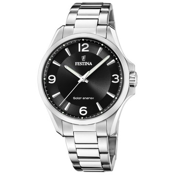 Zegarek Męski Festina F20656-4 srebrny bransoleta