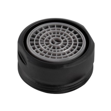 Perlator, aerator M24x1 czarny do baterii umywalkowej zlewozmywakowej